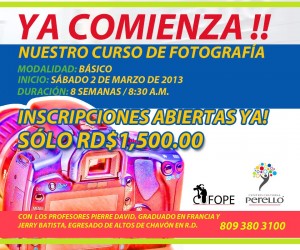 curso basico de fotografia